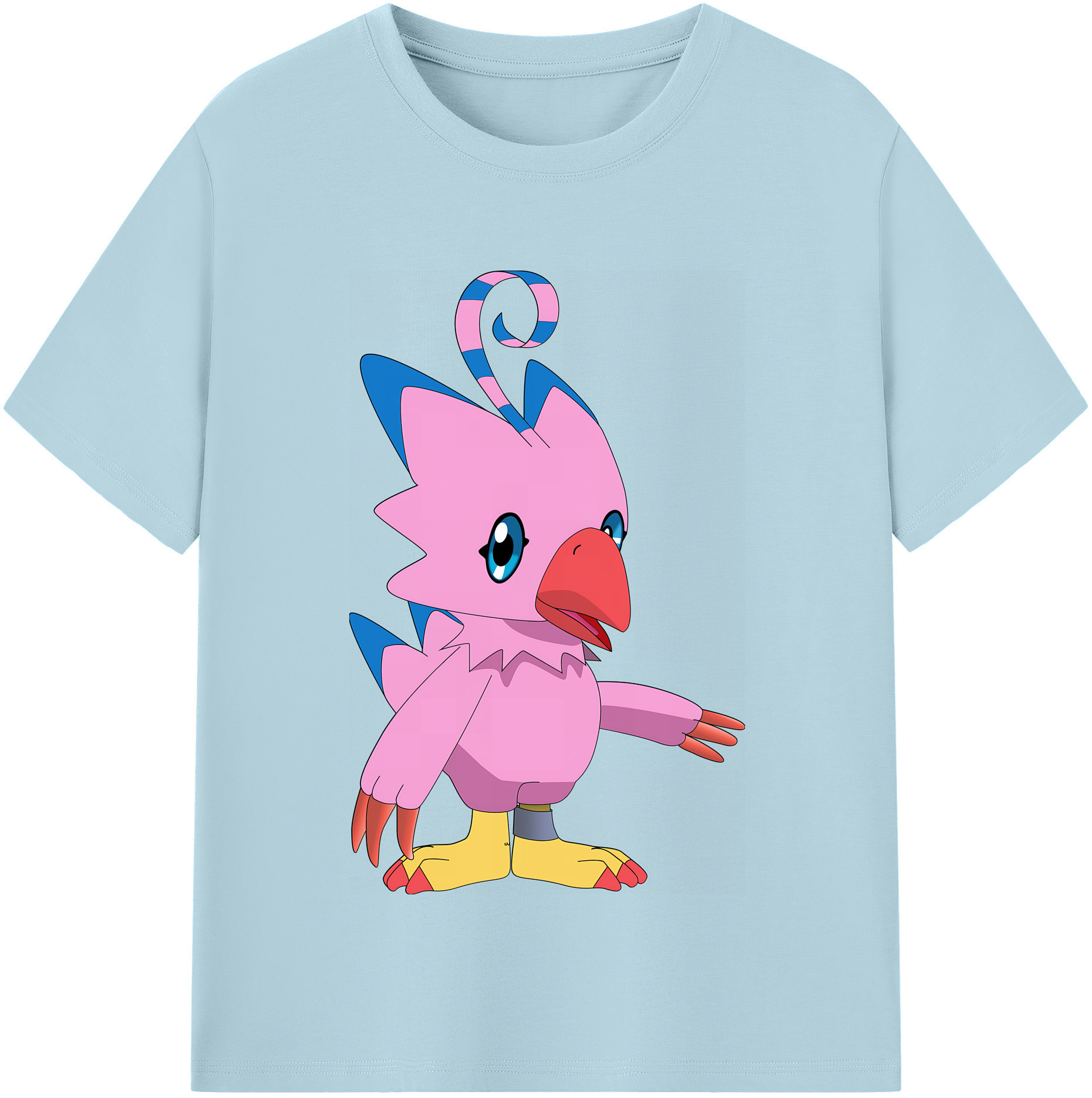 （画像用） Digimon デジタルモンスター/デジモン 綿100％半袖Tシャツ（フロントプリント）